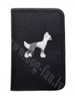 Обложка для ветпаспорта -  китайская хохлатая собака